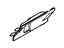 Ford 9C2Z-1522634-AA Handle Bezel, Front Passenger Side