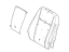 Ford F1EZ-5864810-A Pad Assembly - Front Seat Heating, Passenger Side