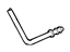 Ford EOAZ3A713A Hose Assembly - Steering Gear To Cooler