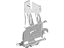 Ford CV6Z-14D189-A Bracket, Passenger Side