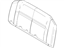 Ford 8C2Z-1666600-FA Seat Back Cover, Center