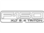 Ford 4L3Z-16720-FA Name Plate