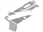 Ford DP5Z-5446775-A Bracket, Driver Side Ford DP5Z-5446775-A Bracket, Driver Side