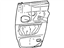 Ford 3C2Z-1523942-BAB Panel Assembly - Door Trim, Passenger Side