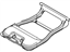 Ford BC3Z-9660336-A Lower Frame, Front Center
