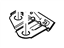 Ford 8G1Z-9647-A Mount Bracket