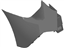 Ford DT1Z-17F774-AC Bumper Side, Gray, Rear Passenger Side
