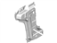 Ford DS7Z-5402542-A Hinge Pillar Reinforcement, Passenger Side