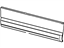 Ford 7L1Z-7820878-APTM Body Side Molding, Front Passenger Side