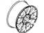 Ford 9H6Z-1007-B Wheel, Alloy, Outer