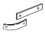 Ford F58Z-17D942-BB Reinforcement - Bumper Securing, Passenger Side
