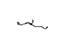 Ford BC3Z-2268-A Hose Assembly - Brake, Driver Side