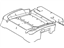 Ford AE9Z-7463840-C Seat Cushion Pad, Rear Passenger Side