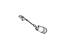 Ford F1TZ1023209A Window Regulator, Driver Side