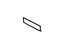 Ford AR3Z-6320000-EG Stripe Tape, Black, Passenger Side