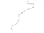 Ford DT1Z-17A605-F Washer Hose