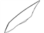 Ford 5F9Z-7421410-AA Glass - Door, Passenger Side