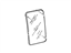 Ford F8UZ-1525722-BB Glass, Rear Center Passenger Side