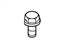 Ford -W702841-S437 Nut And Washer Assembly - Hexagon