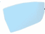 Ford GN1Z-17K707-A Mirror Glass - Wide Angle - Adhesve, Driver Side
