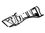 Ford 9L3Z-9Y427-B Heat Shield, Driver Side