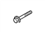 Ford -W707646-S439 Lower Control Arm Bolt, Rear