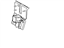 Ford F5RZ-14B004-A Front Sensor, Passenger Side