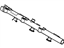 Ford BA5Z-9D280-B Fuel Rail, Driver Side