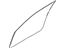 Ford 7L1Z-7821410-A Glass - Door, Passenger Side