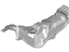 Ford FV6Z-58114B06-A Heat Shield, Center