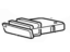 Ford 2C3Z-2513560-AAA Receptacle And Housing Assembly - Ash