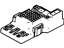 Ford 7L1Z-14A003-B Fuse Box Cover, Inner
