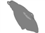 Ford DP5Z-5427458-A Water Shield, Passenger Side