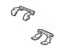 Ford 1W7Z-2V321-DA Kit - Brake Pad Attachment, Front
