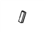 Ford 2L1Z-78611A30-A3 Upper Cover Protector, Rear Driver Side