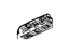 Ford BB5Z-7863258-BB Switch Bezel, Charcoal Black, Front Passenger Side