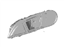 Ford AE8Z-5422600-FA Handle, Satin Chrome, Front Upper Inner Passenger Side