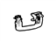 Ford 9E5Z-5431406-AA Grip Handle, Black/Charcoal, Rear Passenger Side