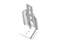 Ford DS7Z-54044G22-A Lower Bracket, Driver Side