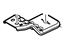 Ford 8A8Z-5084-B Suspension Crossmember Mount Bracket, Driver Side