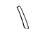 Ford 7T4Z-7820554-B Moulding - Door Window Frame, Passenger Side