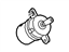Ford YL8Z-18A318-AA Vacuum Motor