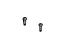 Ford -W505285-S424 Seat Belt Assembly Screw