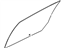 Ford 8A5Z-5425712-A Door Glass, Rear Passenger Side