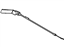 Ford 5G1Z-54624A94-CAC Release Cable, Charcoal Black, Rear Passenger Side