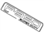 Ford 8C3Z-16720-G Nameplate, Front