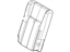 Ford 7L1Z-7866600-UD Cover Assembly - Rear Seat Back, Passenger Side