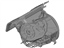 Ford DV6Z-18A484-A Blower Case, Front