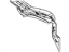 Ford 7T4Z-7441021-A Reinforcement - Roof Rail, Driver Side