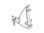 Ford F8XZ-1223208-AA Window Regulator, Passenger Side